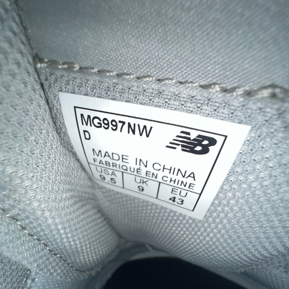 NIB New Balance 997 Golf navy/white color - Picture 5 of 10